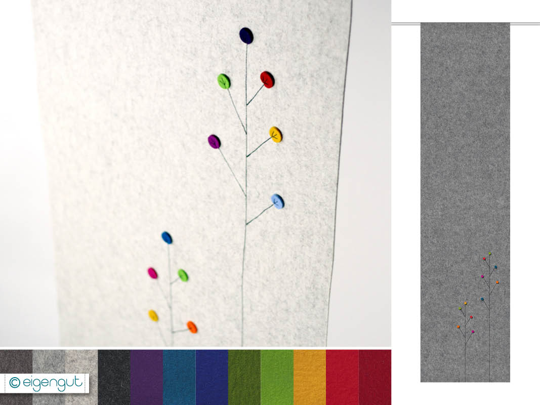 Vorhang-Flaechenvorhang-aus-Filz-Blickdicht-Dots-Blumen