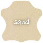 Leder Farbe sand