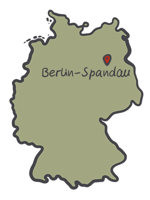 Deutschland Karte Berlin Spandau