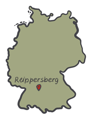 Deutschland Karte Reippersberg