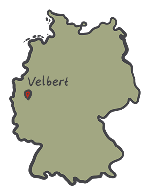 Deutschland Karte Velbert
