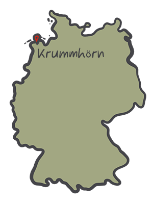 Deutschland Karte Krummhörn