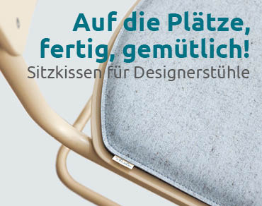 Sitzkissen für Designerstühle