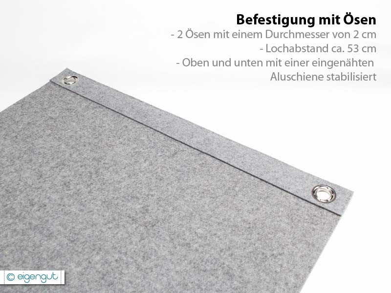 Vorhang Aus Filz Auf Maß Schiebevorhang