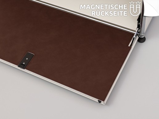 Auflage-aus-recyceltem-Leder-magnetisch-fuer-USM-Haller-Klappe-kastanie-icon