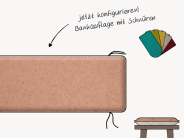Bankauflage-Filz-mit-Schnueren-Konfigurator