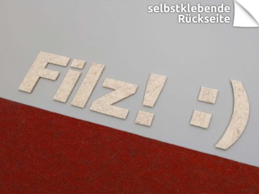 Buchstaben-aus-Filz-selbstklebend-Wanddeko-Filz-text