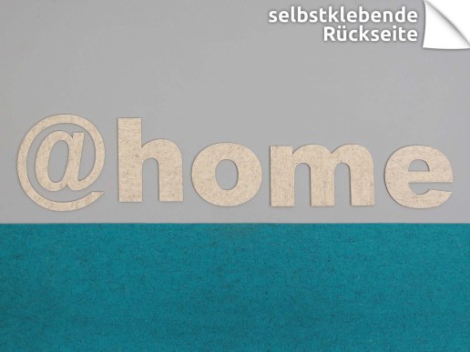 Buchstaben-aus-Filz-selbstklebend-Wanddeko-home-text
