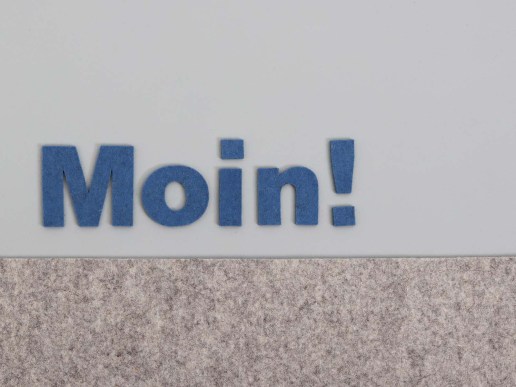 Filz-Buchstaben-selbstklebend-Wolle-Moin-ozean-blau