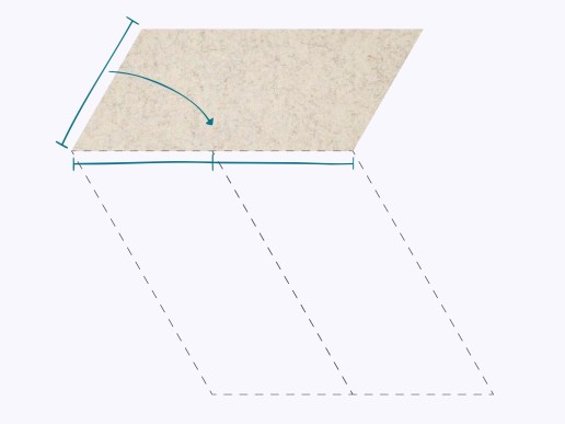Filz-selbstklebend-Parallelogramm-Rapport-Muster8