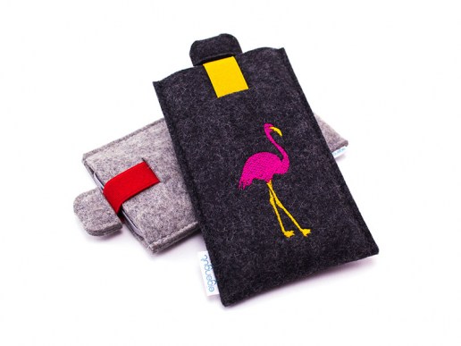 Handytasche-Sleeve-aus-Filz-Flamingo-selber-gestalten