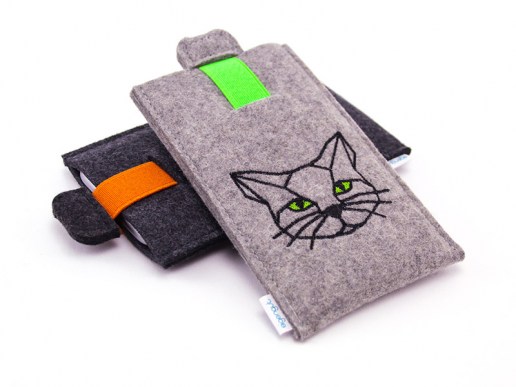 Handytasche-Sleeve-aus-Filz-Katze-Kopf-geometrie-selber-gestalten-01