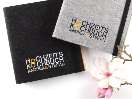 Hochzeit-kochbuch-rezeptordner-aus-Filz-mit-Namen-individuell