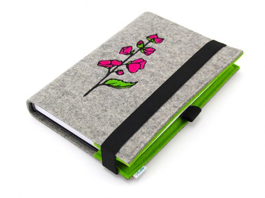 Kalender-Notizbuch-Filz-Einband-individuell-Stockrose-Botanik-03