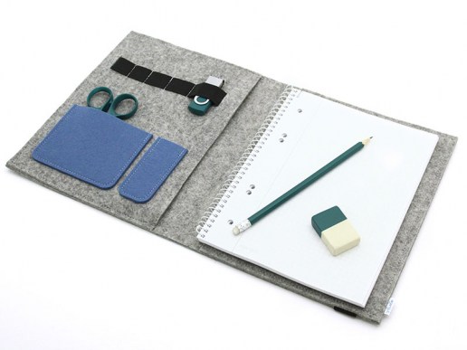Organizer-Schreibmappe-aus-Filz-mit-Logo-individuell