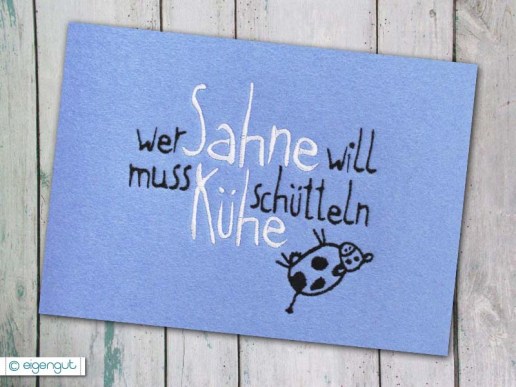 Postkarte-mit-Spruch-lustig-wer-Sahne-will-muss-Kuehe-schuetteln-01