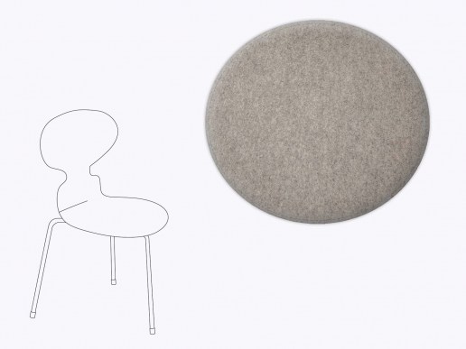 Sitzkissen für Ameise 3101 Arne Jacobsen Filz