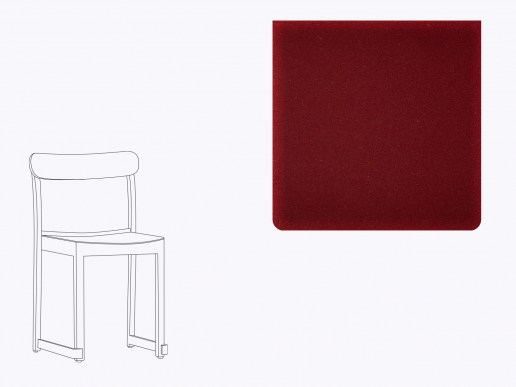 Sitzkissen aus Filz Artek Atelier Chair
