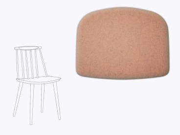 Sitzkissen aus Filz HAY j77