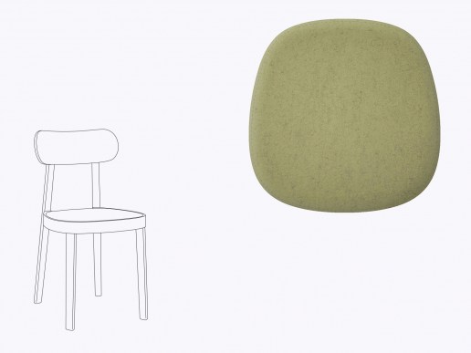 Sitzkissen aus Filz Thonet 118