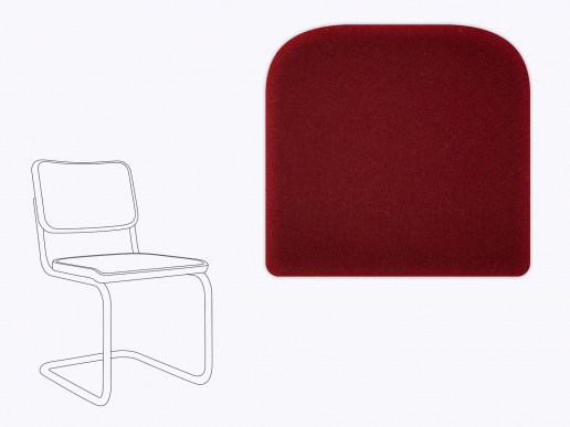 Sitzkissen Thonet S32 / S64 aus Filz