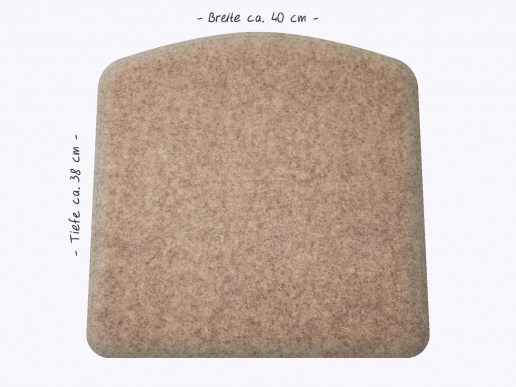 Sitzkissen-Filz-fuer-Vitra-Standard-beige-mit-Masse