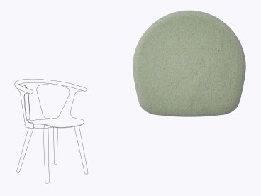 Sitzkissen aus Filz &Tradition In Between Chair SK1