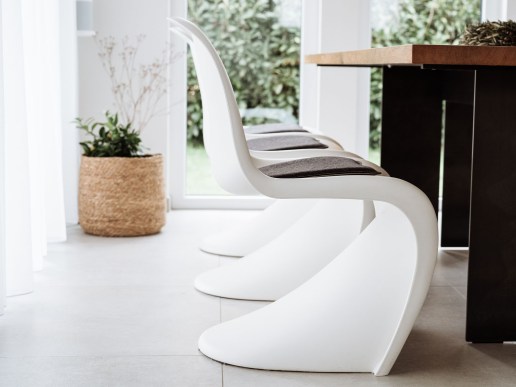 Sitzkissen Panton Chair aus Filz