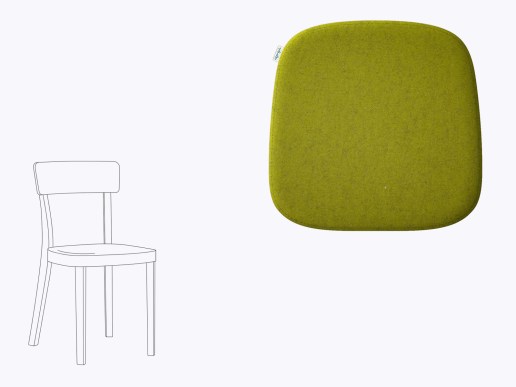 Sitzkissen aus Filz BoConcept Adelaide