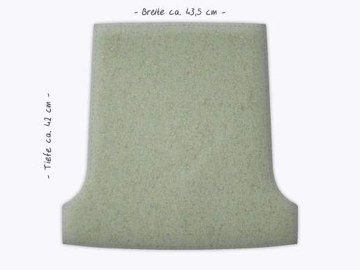 Sitzkissen aus Filz Louis Ghost Chair