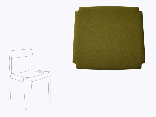 Sitzkissen aus Filz BoConcept Adelaide