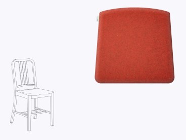 Sitzkissen-aus-Filz-fuer-Stuhl-EmecoNavy-Chair-tomate