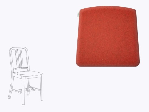 Sitzkissen-aus-Filz-fuer-Stuhl-EmecoNavy-Chair-tomate