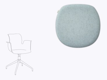 Sitzkissen-aus-Filz-fuer-Stuhl-Floetotto-Pro-Armchair-himmel