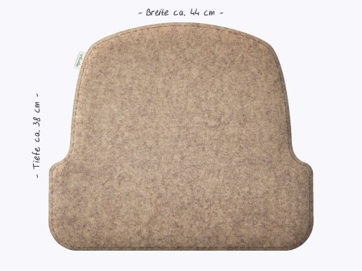 Sitzkissen-aus-Filz-fuer-Stuhl-HAY-J42-beige-mit-Masse