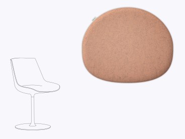 Sitzkissen aus Filz passend für MDF Italia Flow