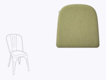 Sitzkissen aus Filz passend für Tolix Chaise A