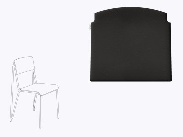 Sitzkissen aus Filz und Leder passend für MDF Italia Flow Slim