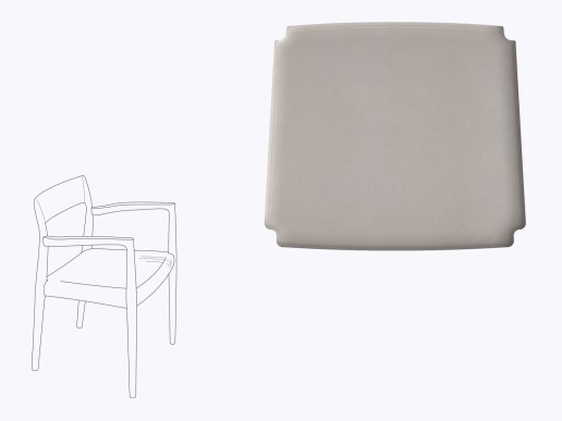 Sitzkissen-aus-Filz-und-recyceltem-Leder-fuer-Moeller-No-57-Armlehne-taupe