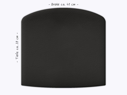 Sitzkissen-aus-Filz-und-recyceltes-Leder-fuer-Stuhl-Arper-Catifa-46-graphit-mit-Masse