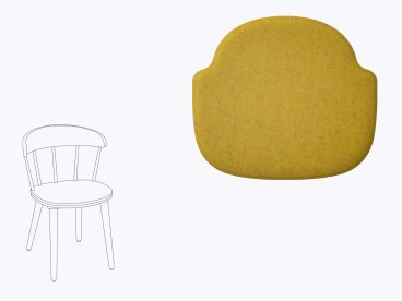 Sitzkissen-fuer-Stuhl-Omtaenksam-von-IKEA-aus-Filz-senf