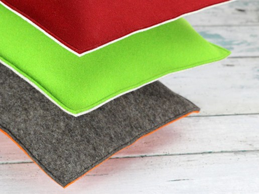 Sofakissen-Kissen-Dekokissen-aus-Filz-Stapel8