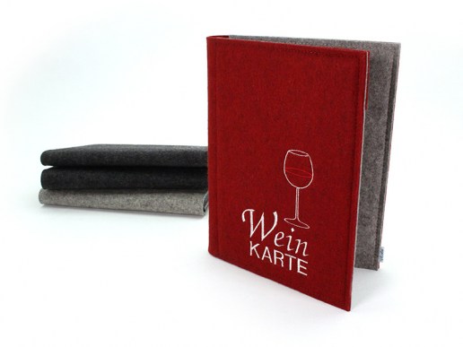 Speisekarte-Filz-mit-Logo-Bestickung-Weinkarte