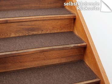 Stufenmatten-aus-Filz-selbstklebend-Treppe-Teppich-Wolle-jurabraun-vorschau
