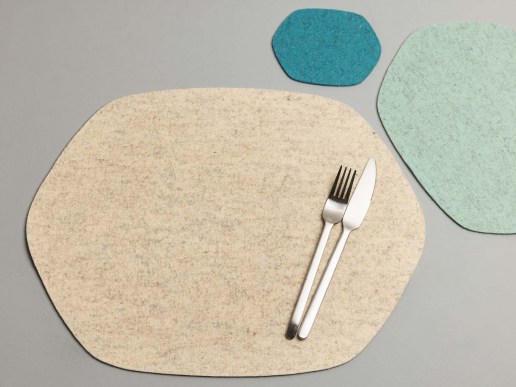 Tischset-Filz-Wolle-Natur-diamond-organisch-Detail