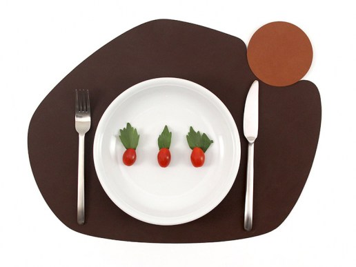 Tischset-recycelte-Leder-mit-Untersetzer-organic