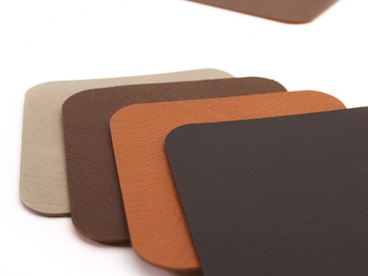 Untersetzer-aus-recyceltem-Leder-eckig-verschiedene-Farben